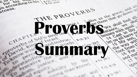 Proverbs Summary